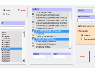 Exemples outil de suivi excel