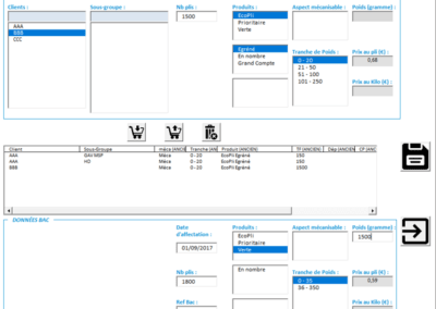 Exemple outil de gestion excel