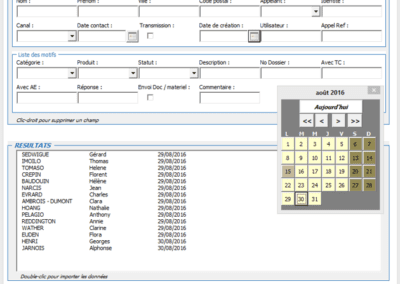 Exemples outil de suivi excel