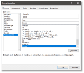 Tuto Excel - Gestion des heures