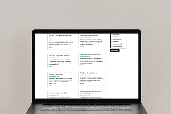 tuto excel