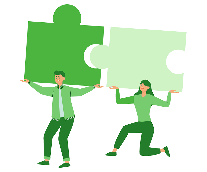 two people working together 850 Assistance Excel